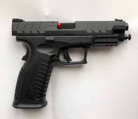 SPRINGFIELD ARMORY XD-M ELITE 9MM 4.5" 20-ROUND FIBER OPTIC SIGHTS