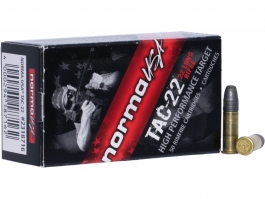 Norma TAC-22 .22 LR 40 Grain LRN, 50 Rounds 2318716