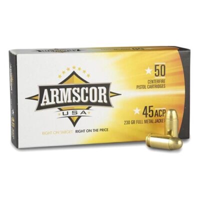 Armscor .45 ACP, 230 Grain FMJ, 1000 Round Case FAC45-12N