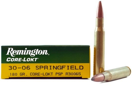 Remington Core-Lokt .30-06 Springfield, 180 Grain PSP, 20 Rounds