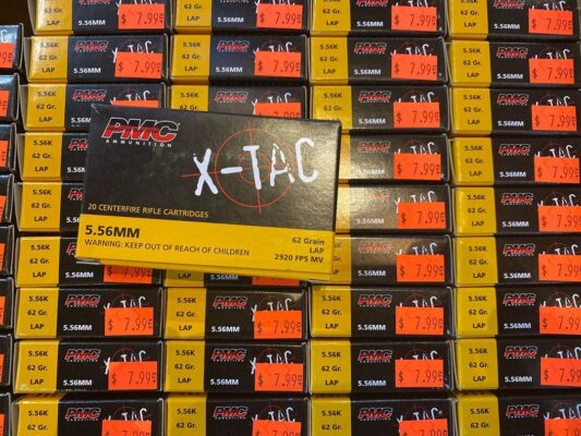 5.56 PMC AMMUNITION 62gr 20rd